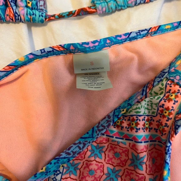 Colorful Patterned Bikini Set - Picture 2 of 3